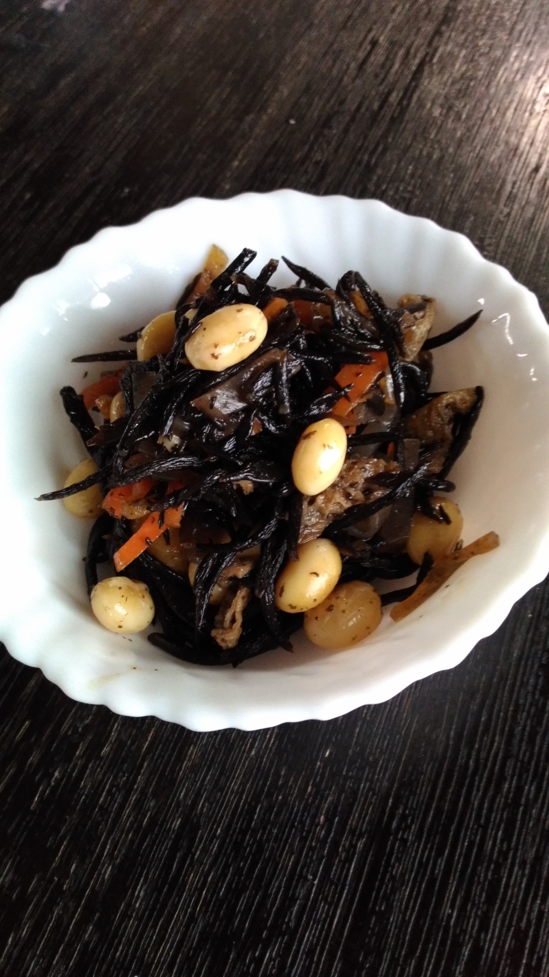 やさしい味☆お子様にも☆ひじきと大豆の煮物