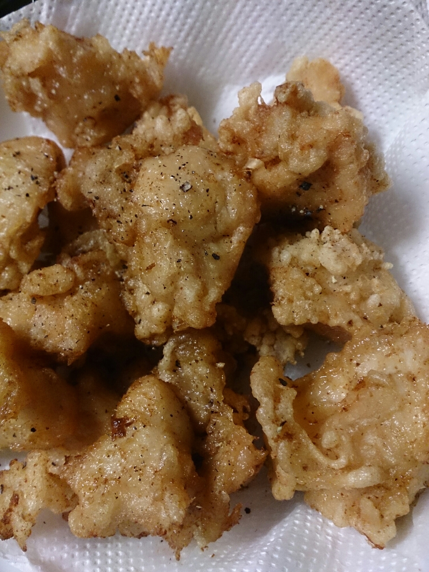 鶏むね肉でローコストから揚げ！