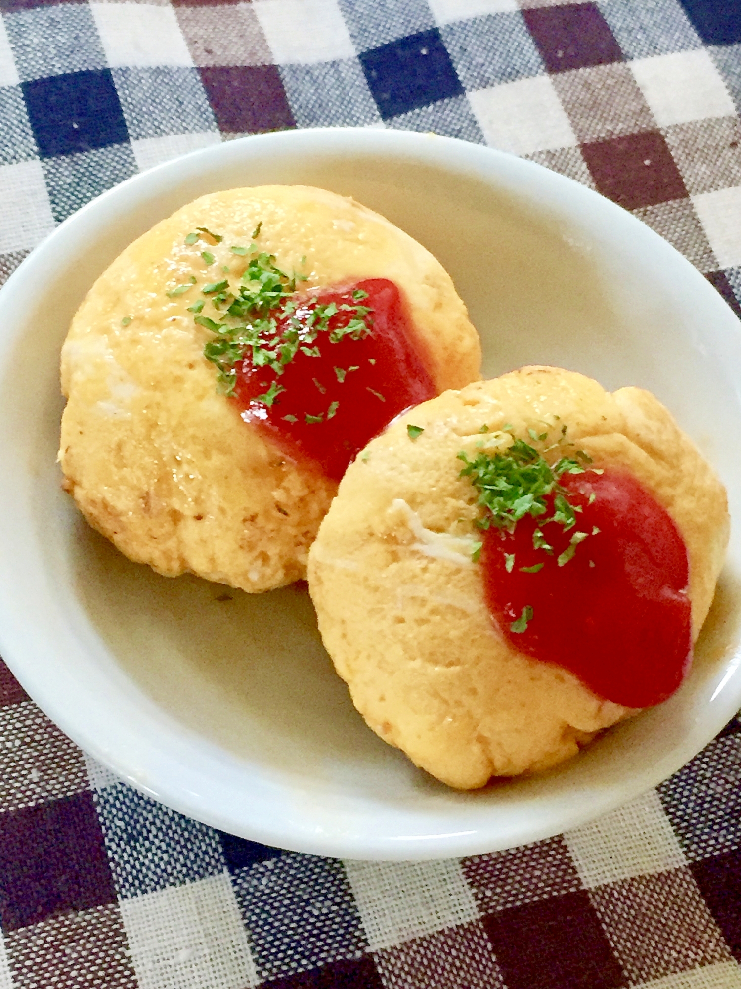 お弁当に♡ひと口サイズのミニオムレツ♡