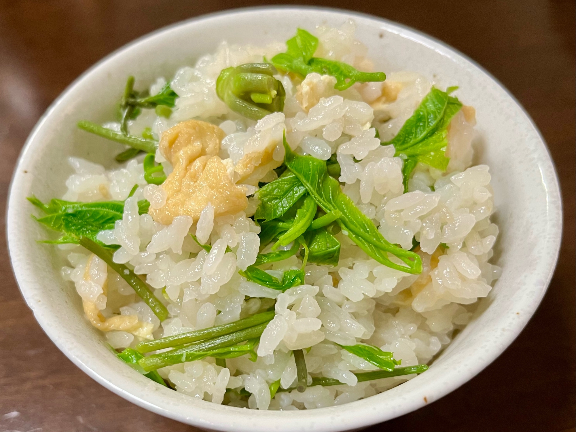 【春の旬味】コシアブラご飯