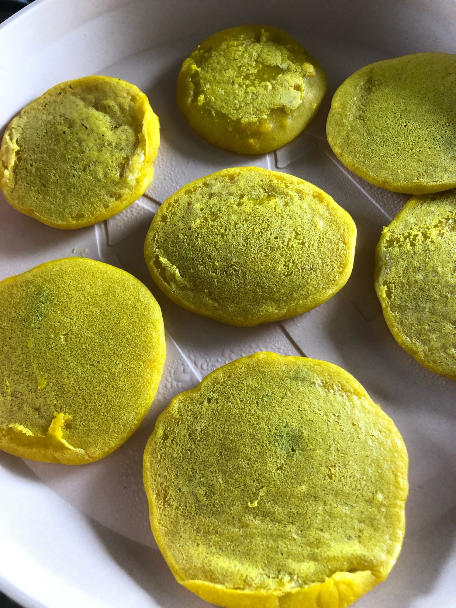 離乳食後期★かぼちゃの米粉パンケーキ 卵乳油不使用