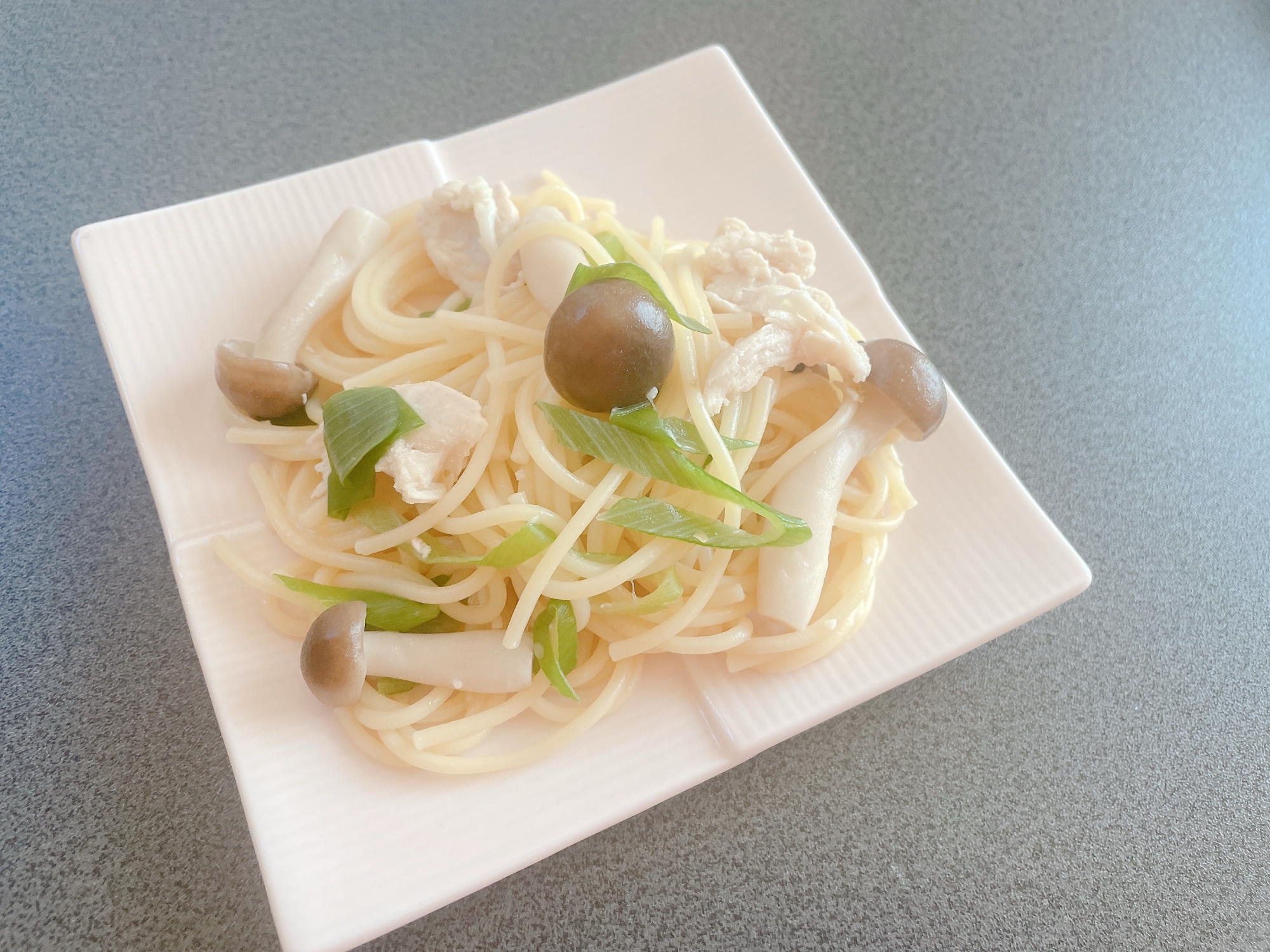 優しい味　柚子胡椒パスタ