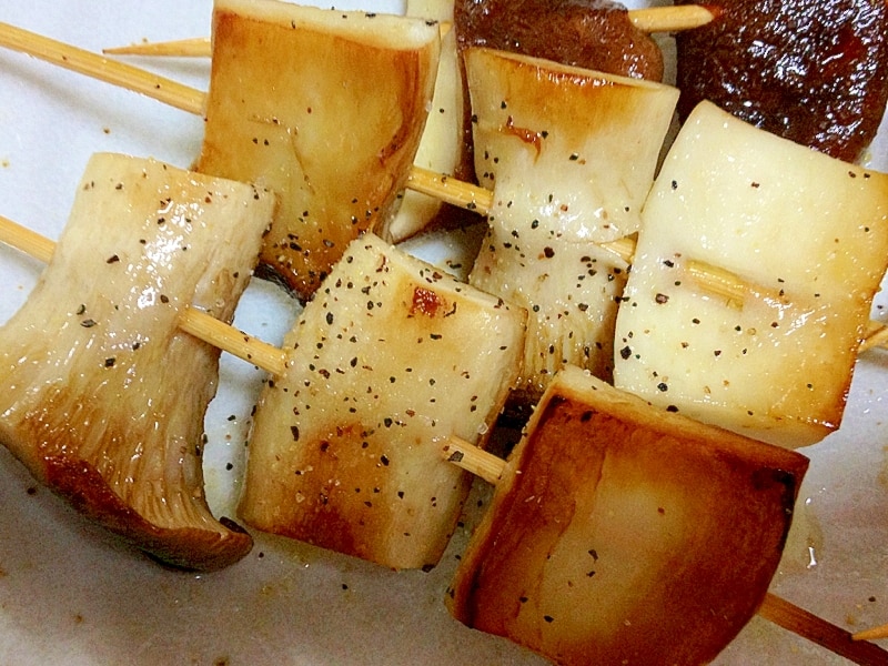 エリンギの串焼き レシピ・作り方 by mi--------6352 - 楽天レシピ