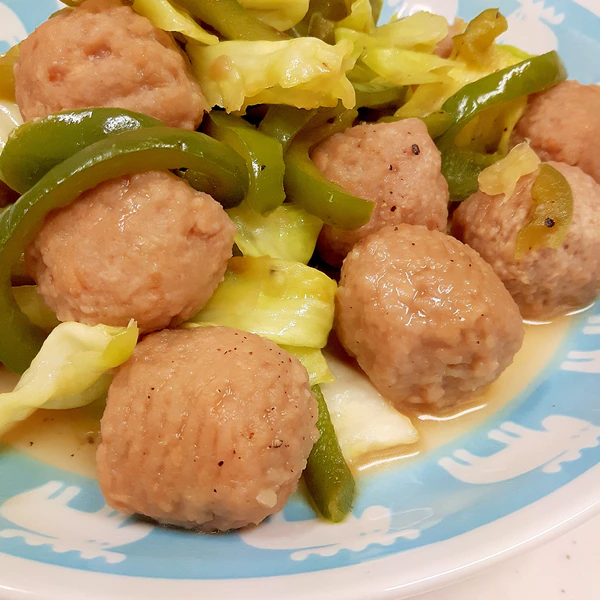 簡単 ミートボール ピーマン キャベツの醤油炒め レシピ 作り方 By Acchan66 楽天レシピ 簡単 ミートボール ピーマン キャベツの醤油炒め レシピ 作り方 By Acchan66 楽天レシピ