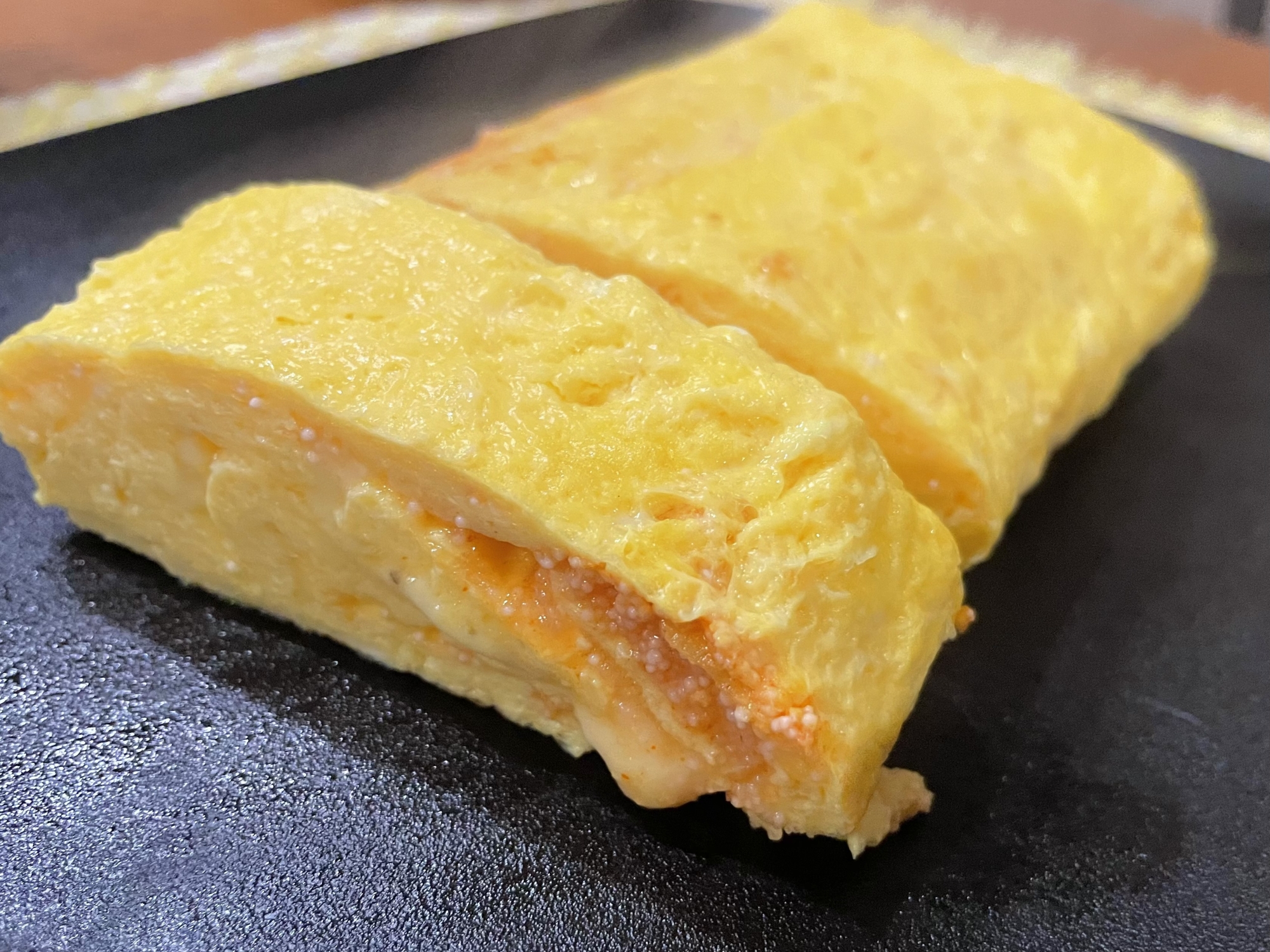 明太子✖️チーズのとろける出汁巻き卵♡