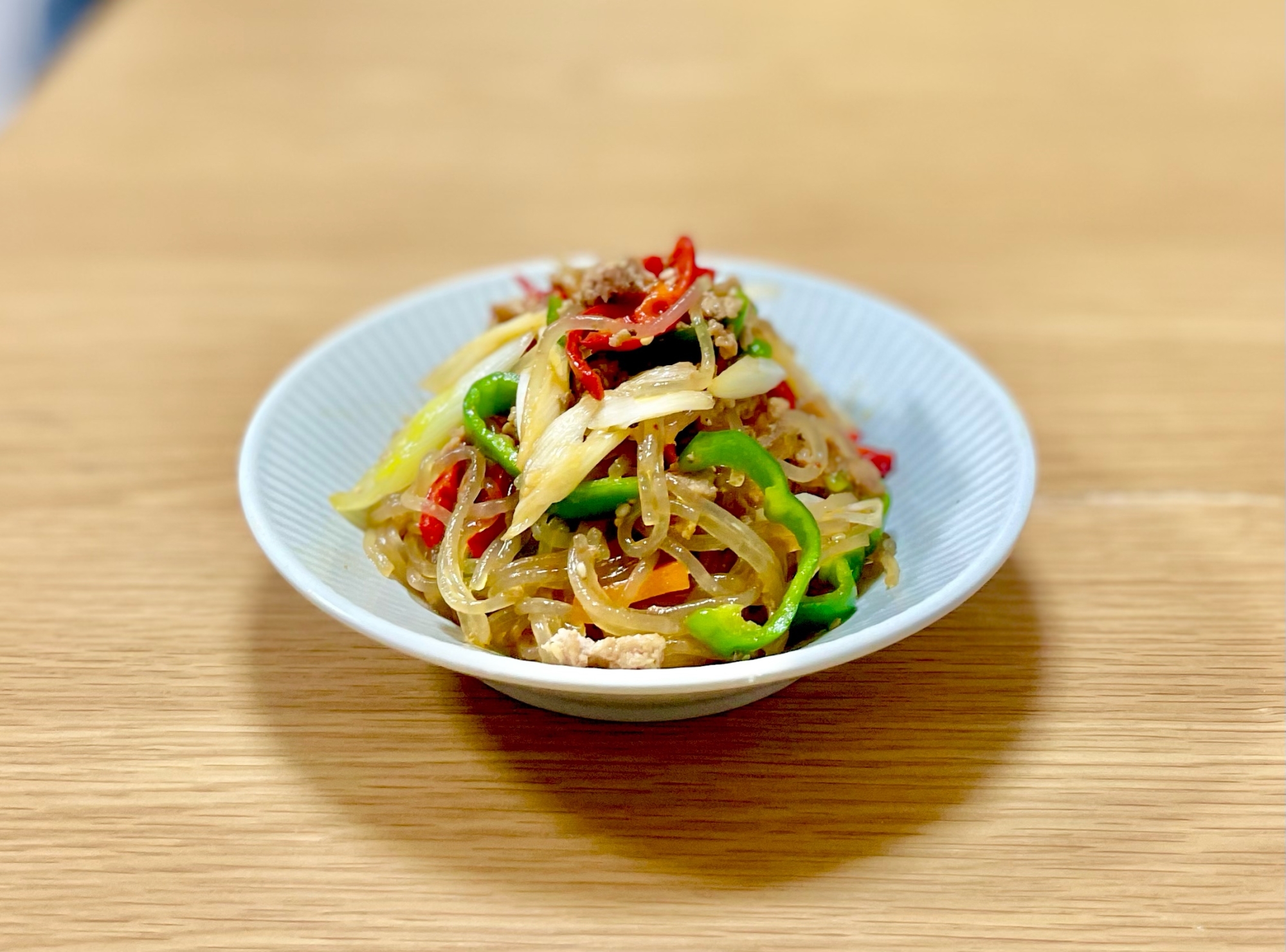 焼肉のたれで簡単チャプチェ