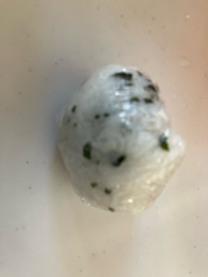 わかめの混ぜご飯おにぎりその2