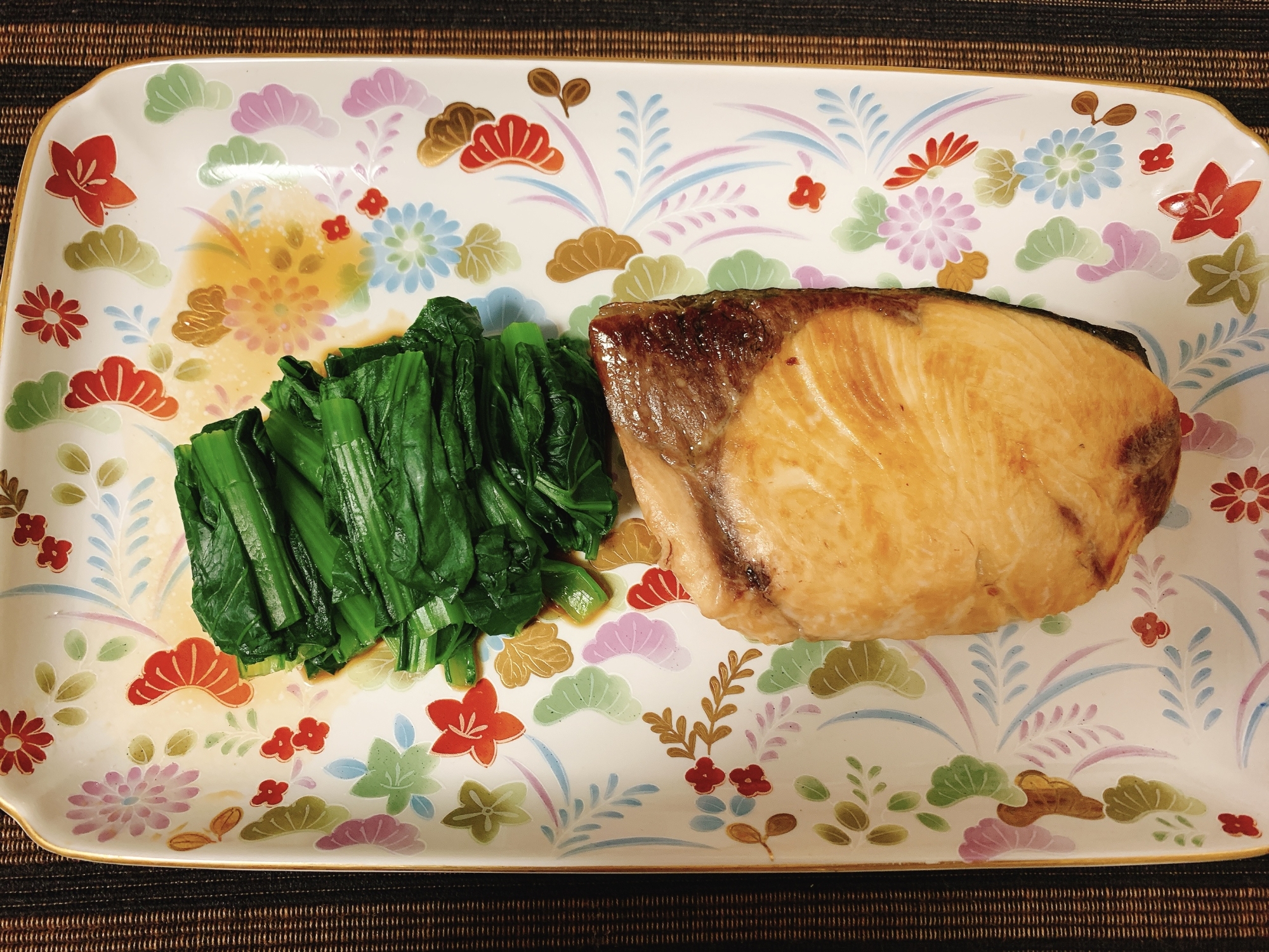 小松菜と一緒に ぶりorひらまさの照り焼き レシピ 作り方 By こじこじ 楽天レシピ