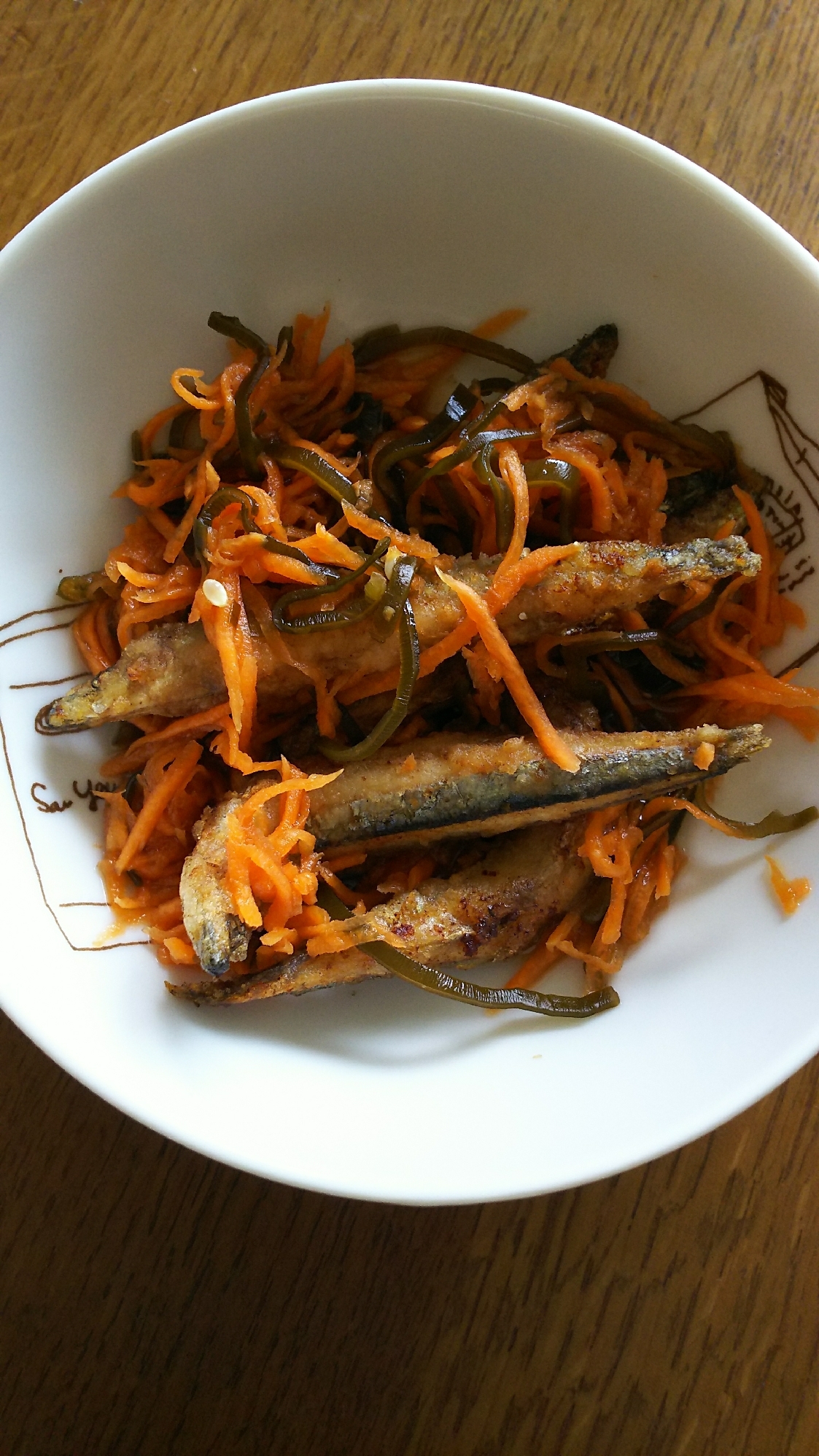 人参 塩昆布 きびなごの唐揚げ レシピ 作り方 By 4045g 楽天レシピ 人参 塩昆布 きびなごの唐揚げ レシピ 作り方 By 4045g 楽天レシピ