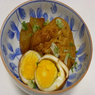 大根と油揚げと玉子の煮物☆