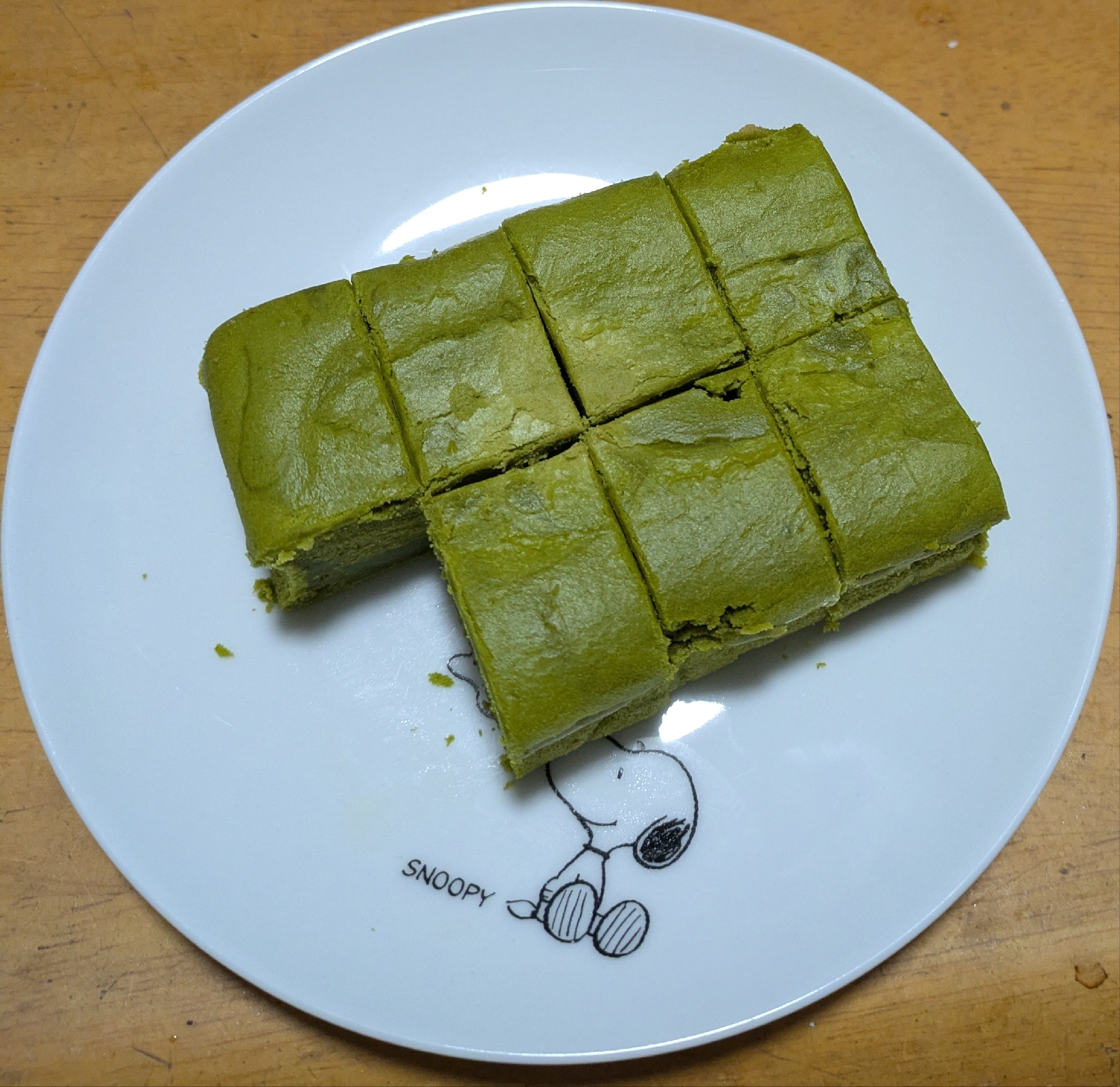 失敗抹茶テリーヌショコラから抹茶ブラウニー