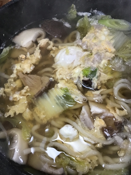 鍋焼きうどん