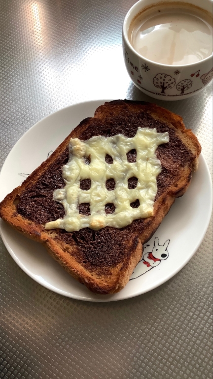 はまります！チョコチーズトースト