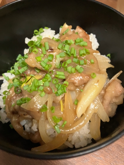 ✱圧力鍋で作る簡単豚丼✱