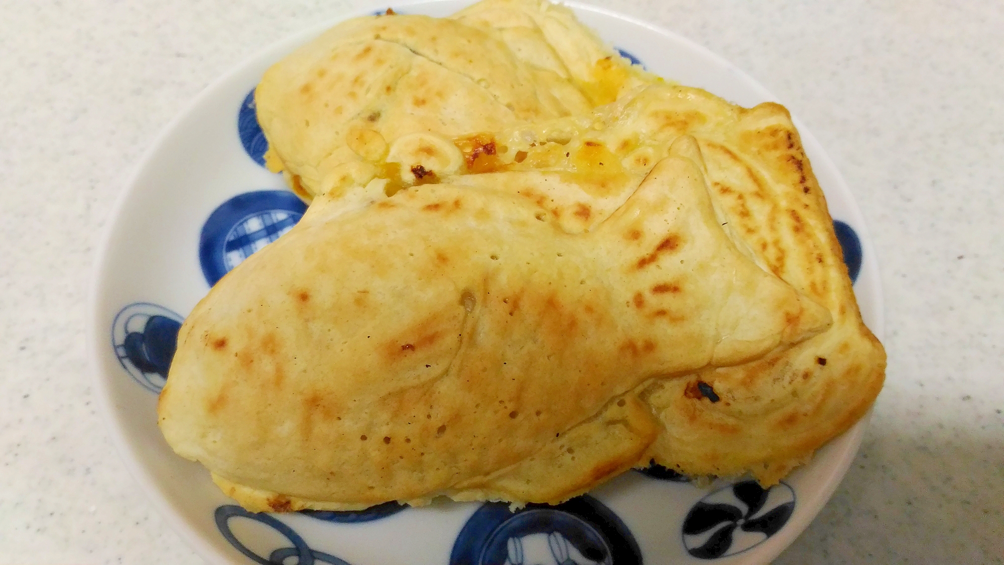 かぼちゃとチーズの鯛焼き