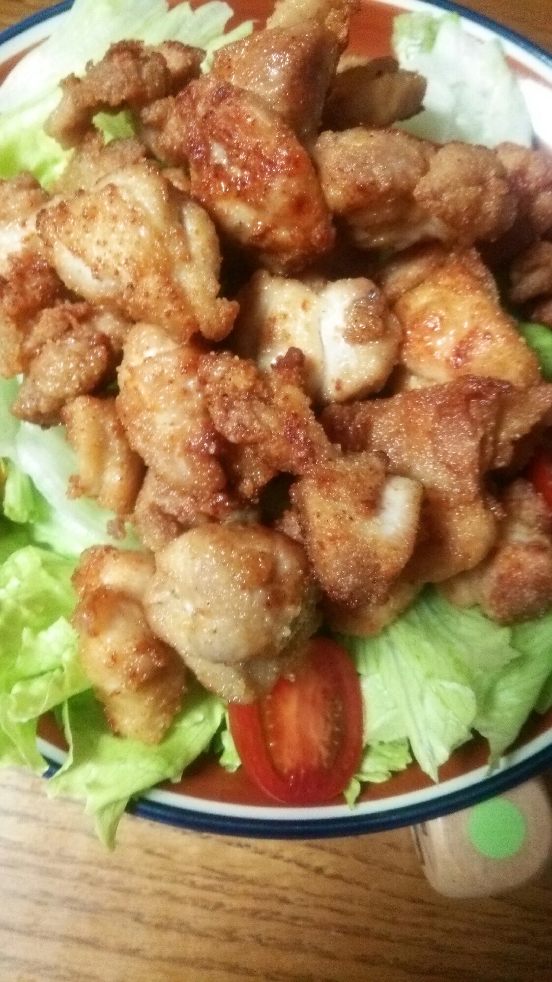 やっぱり美味しい唐揚げ粉で唐揚げ