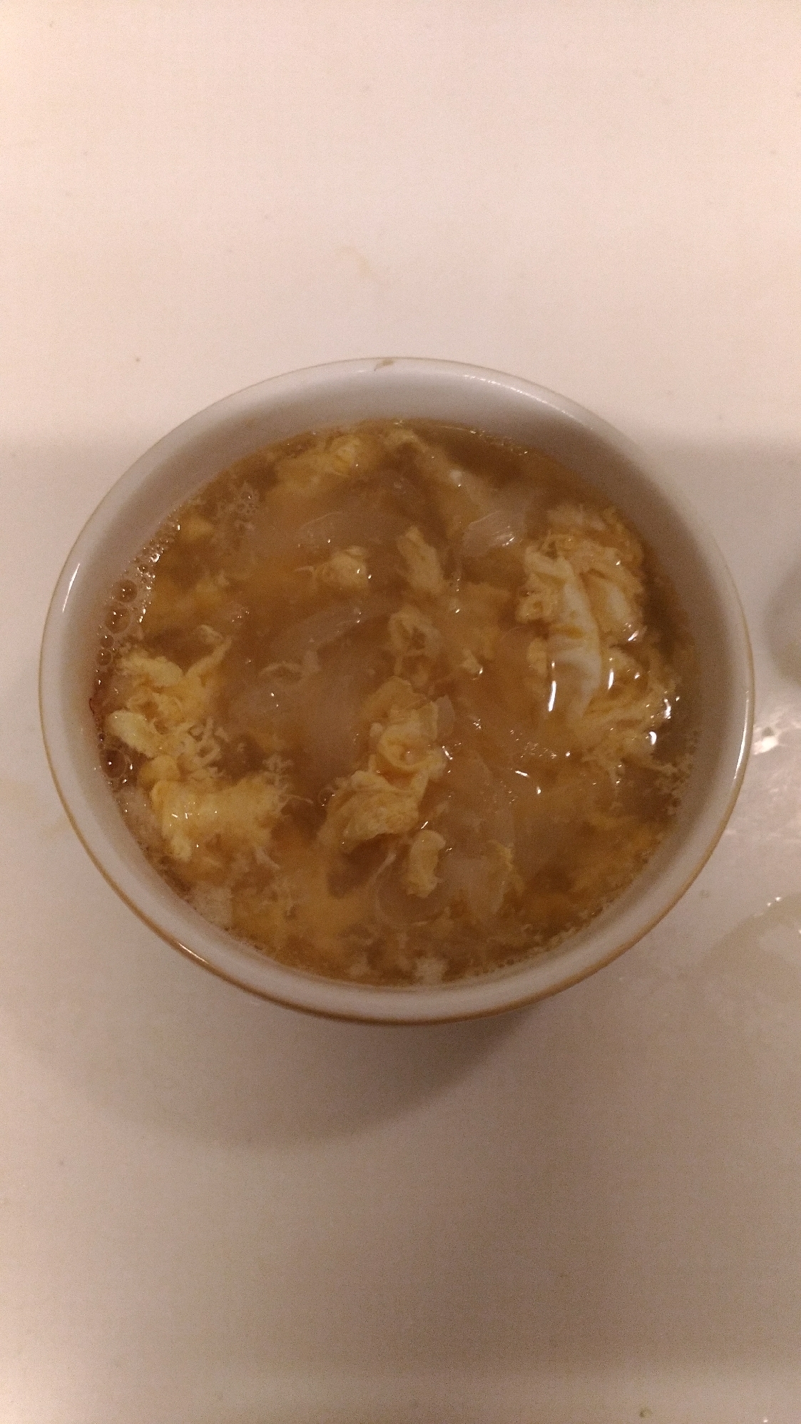 玉ねぎと玉子のスープ