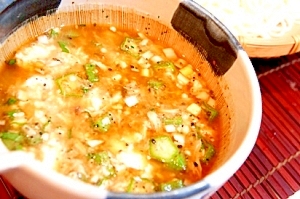 これからは冷つけ麺の時代！冷や汁風つけ素麺