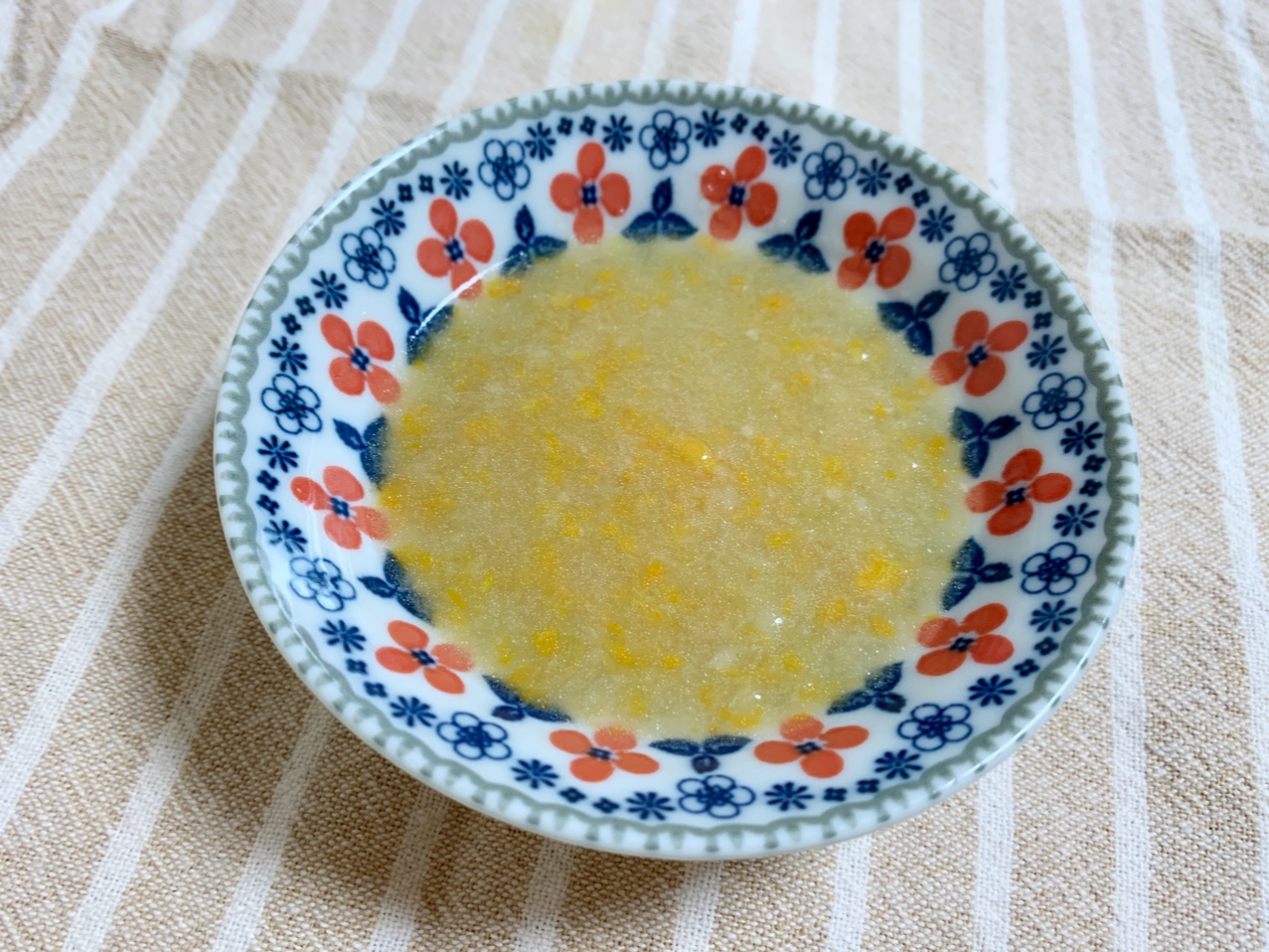 【離乳中期】定番野菜のスープ