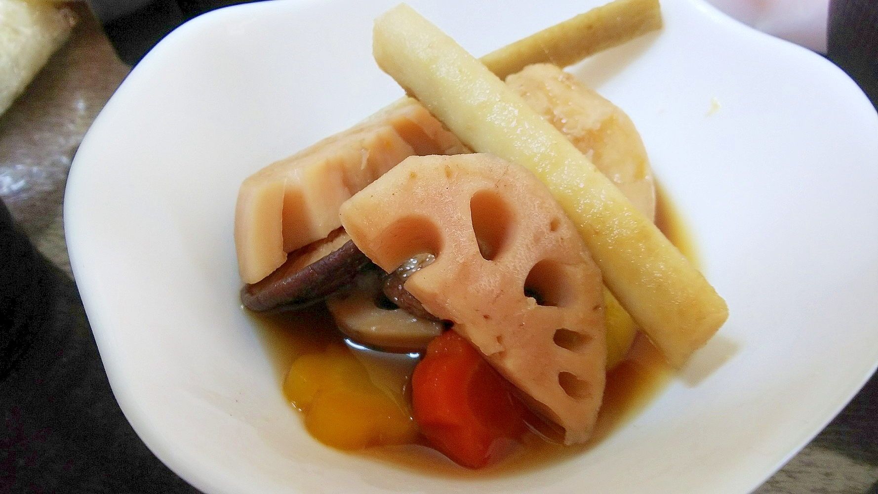 正月のお煮しめ レシピ 作り方 By 育児パパの菜園レシピ 楽天レシピ