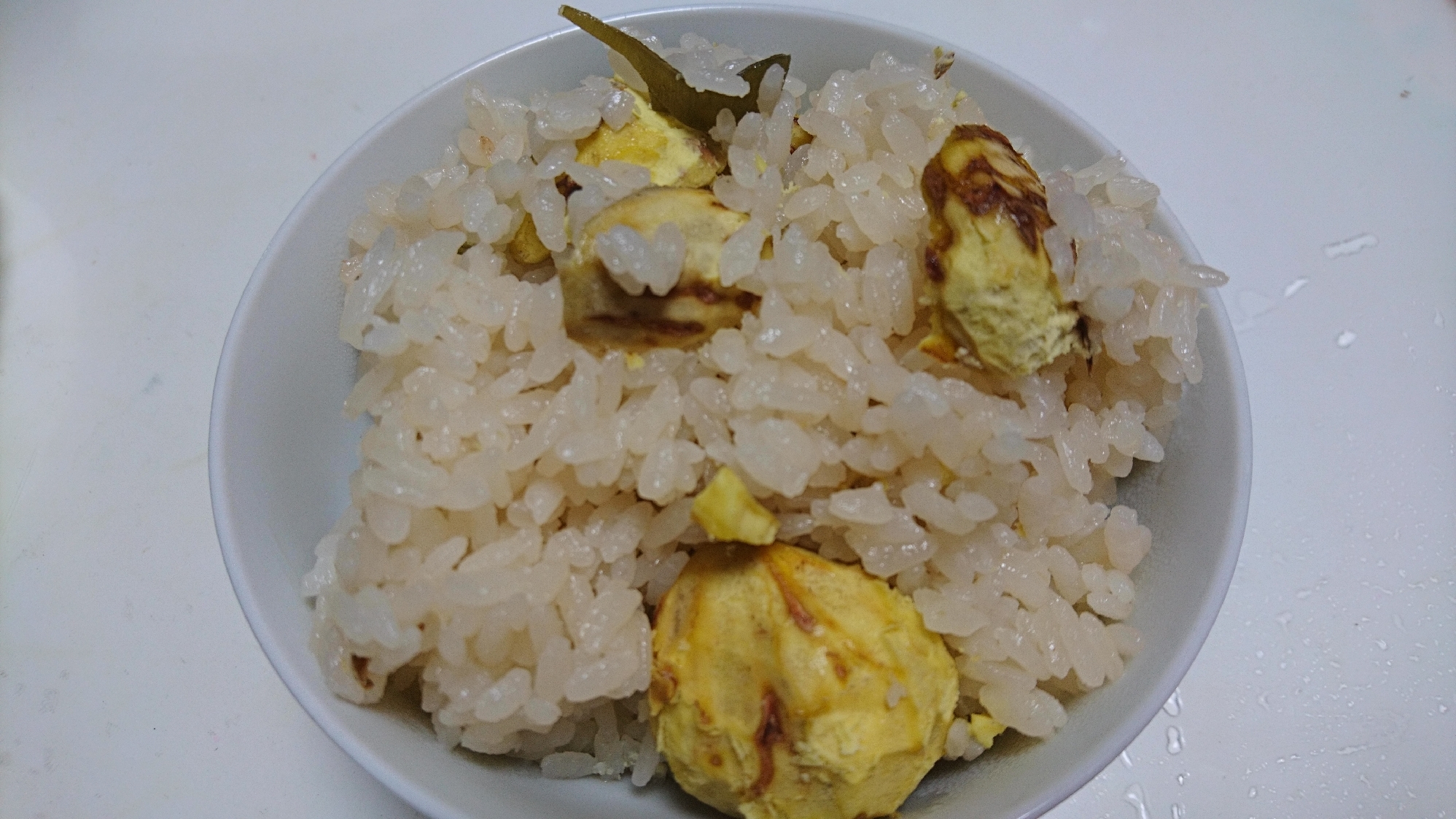 栗が甘い!美味しい!むきやすい!栗ご飯☆