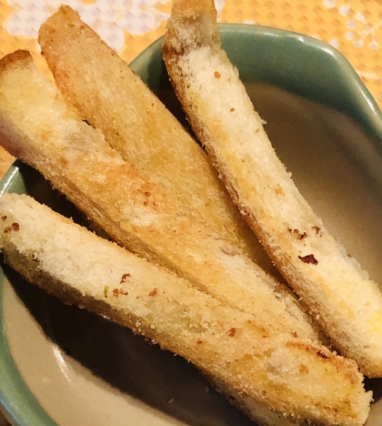 食パンで揚げパン