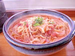 簡単★家族で食べよう★トンノパスタ♪