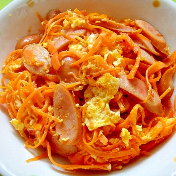 人参とウインナーの卵炒め レシピ 作り方 By Mint 楽天レシピ 人参とウインナーの卵炒め レシピ 作り方 By Mint 楽天レシピ