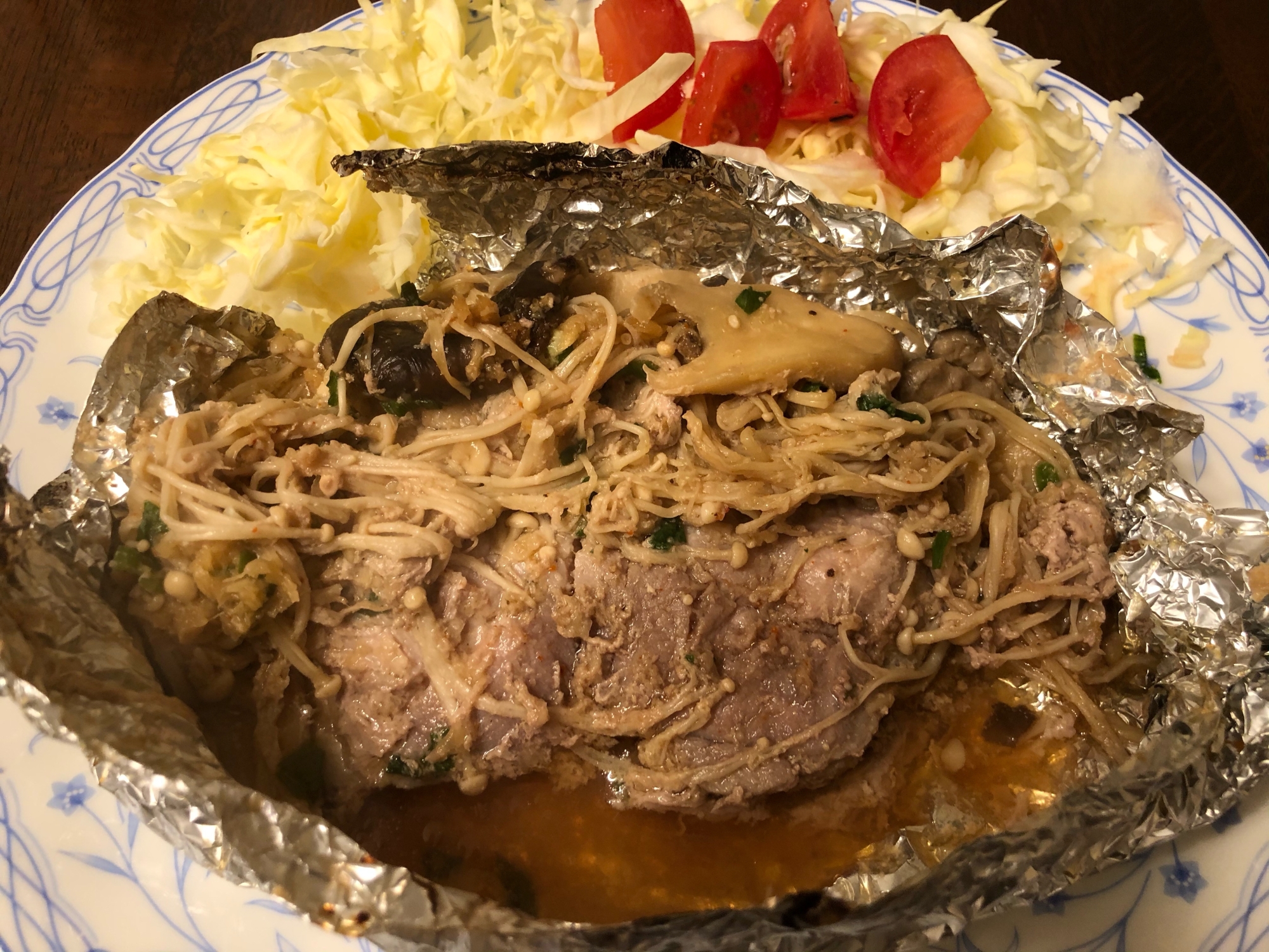 豚ランプ肉の味噌ニンニクホイル焼き No 179 レシピ 作り方 By いつちやんk 楽天レシピ