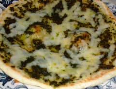 バジルソースでシンプルピザ レシピ 作り方 By Sutanya 楽天レシピ