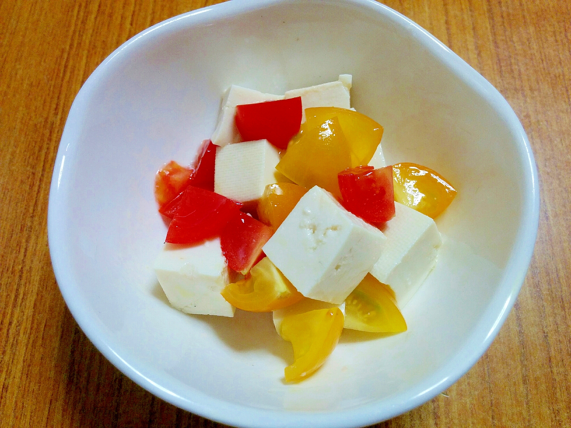 【離乳食】トマトと豆腐