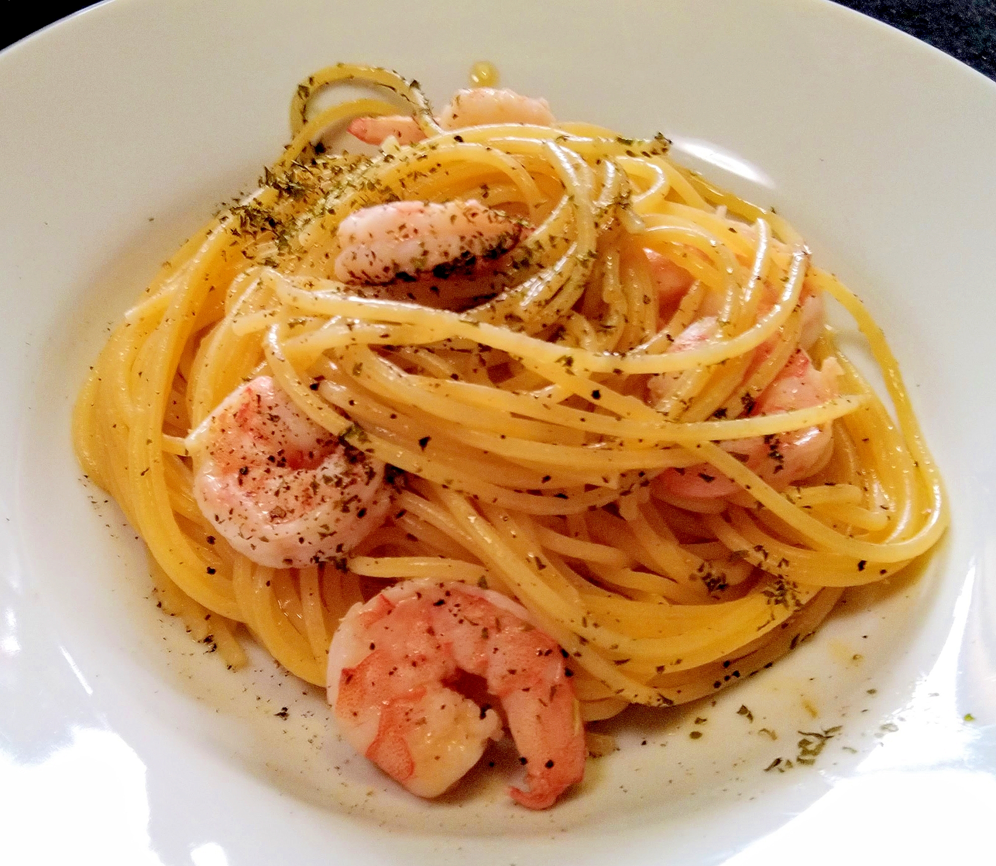 海老オイルのパスタ レシピ 作り方 By ニャンコは料理人 楽天レシピ 海老オイルのパスタ レシピ 作り方 By ニャンコは料理人 楽天レシピ