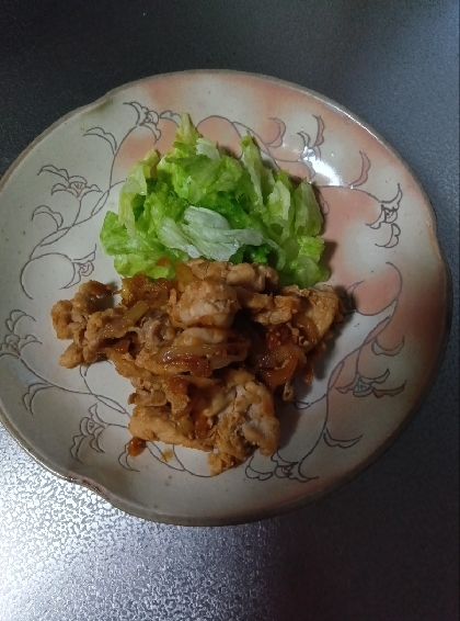 今日の、夜ご飯に！ササッと炒めるだけなので、いいですね！美味しい♪ごちそうさまでした！ありがとう(⁠✯⁠ᴗ⁠✯⁠)