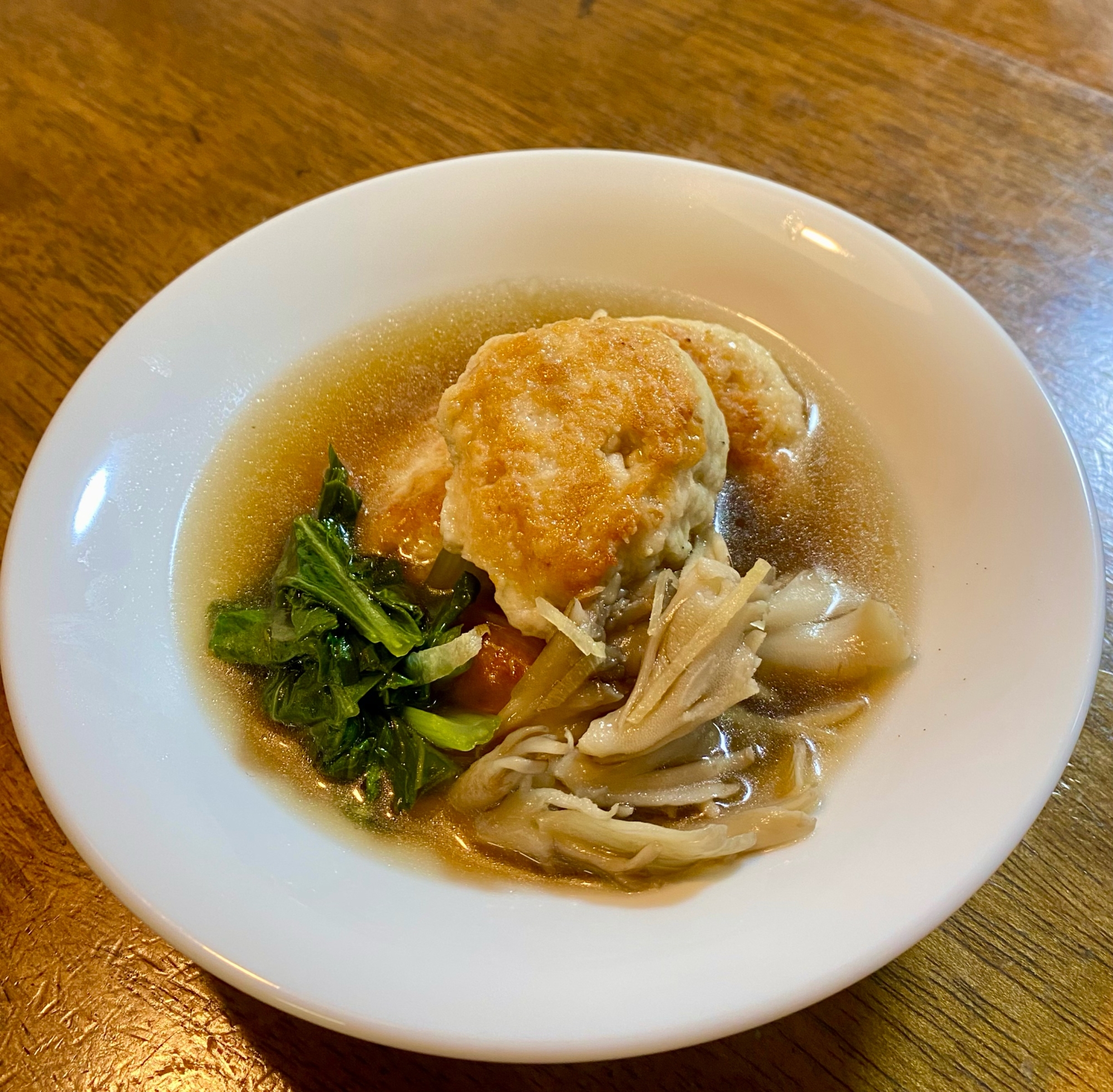 秋が旬❗️れんこんつくねのスープ煮【中華・主菜】