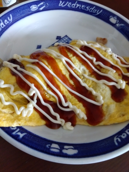 とん平焼き風♪オムもやし