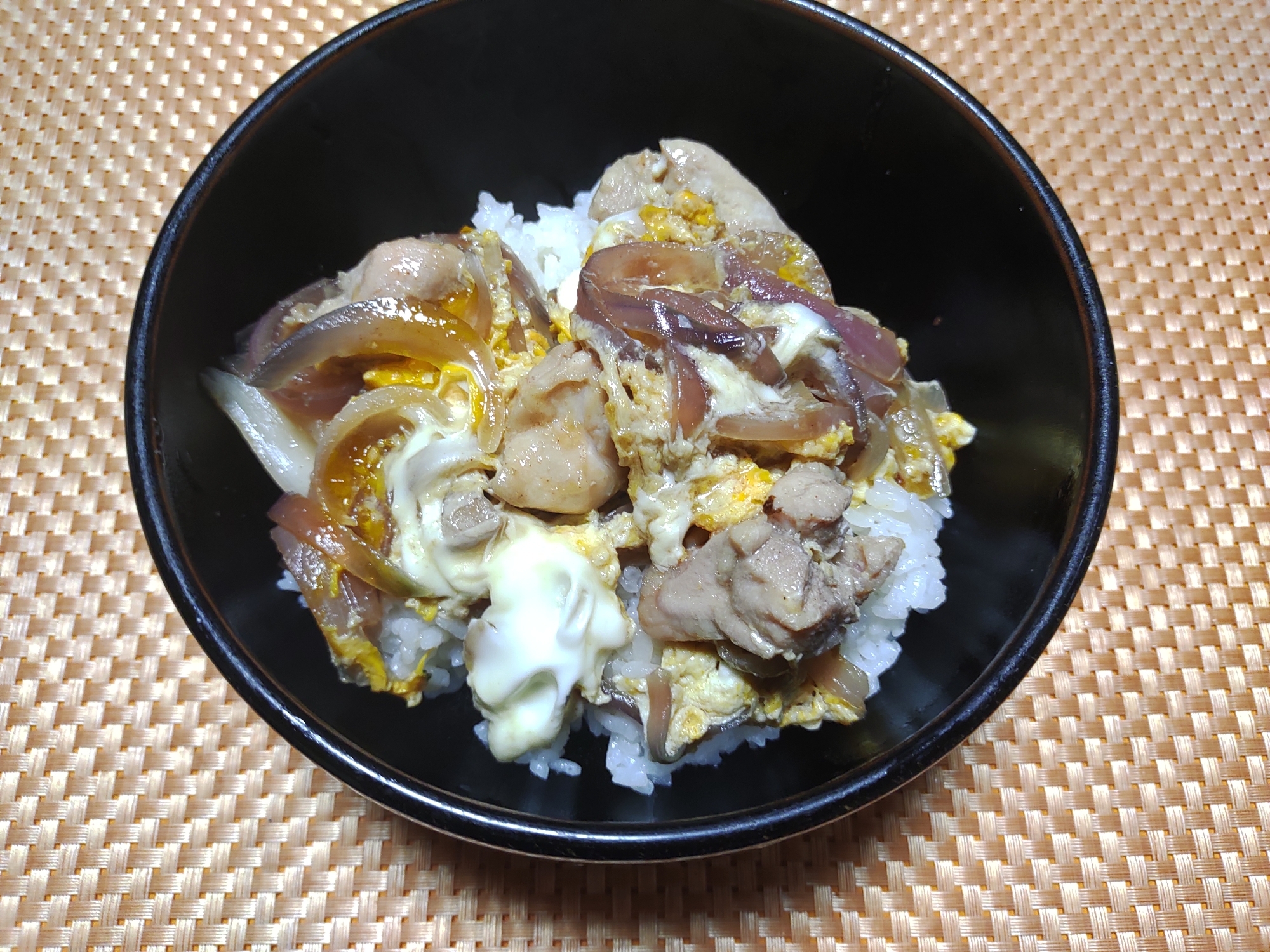 赤玉の親子丼