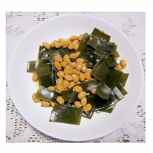 大豆の昆布煮