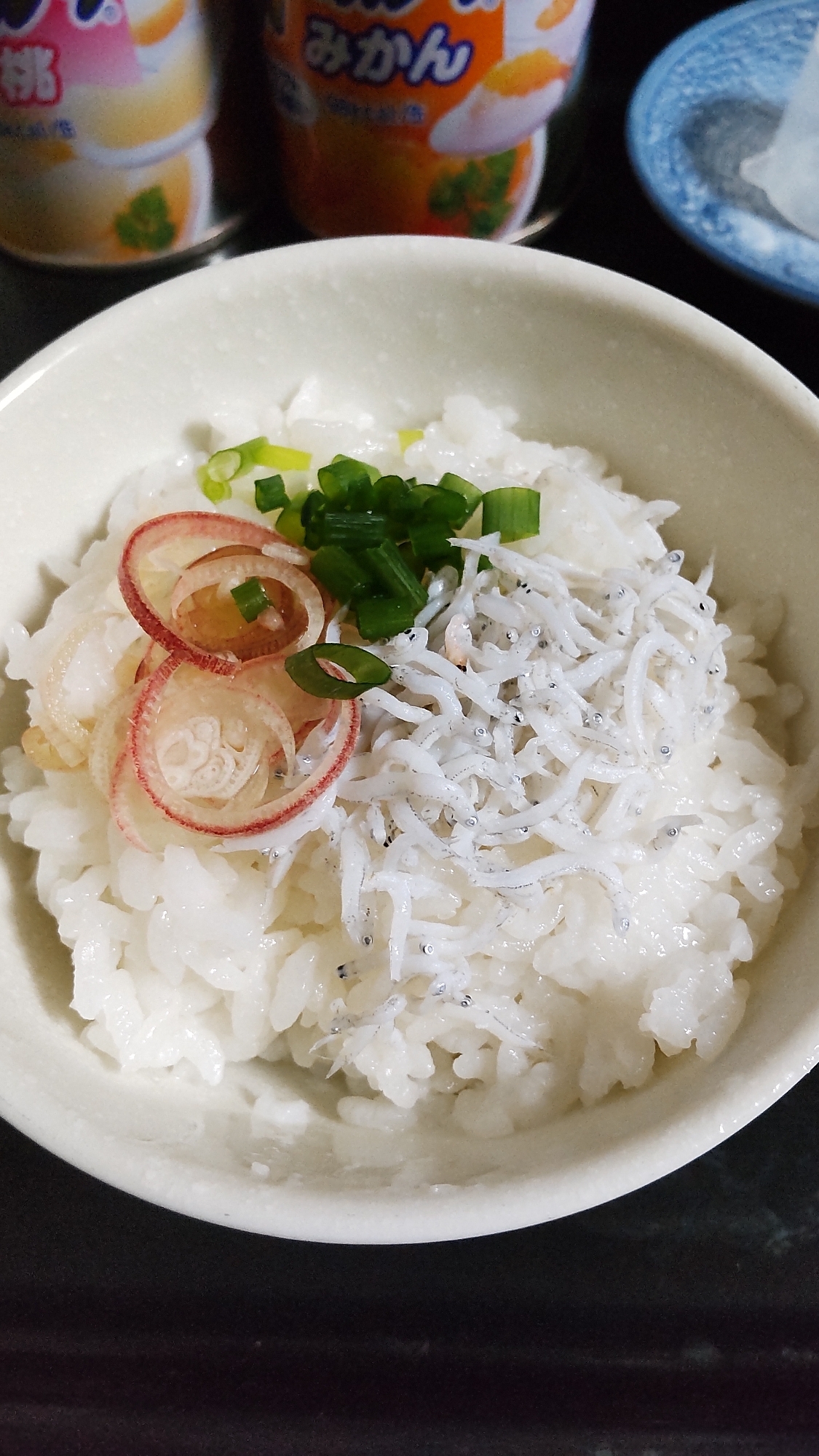 しらすとみょうがのご飯