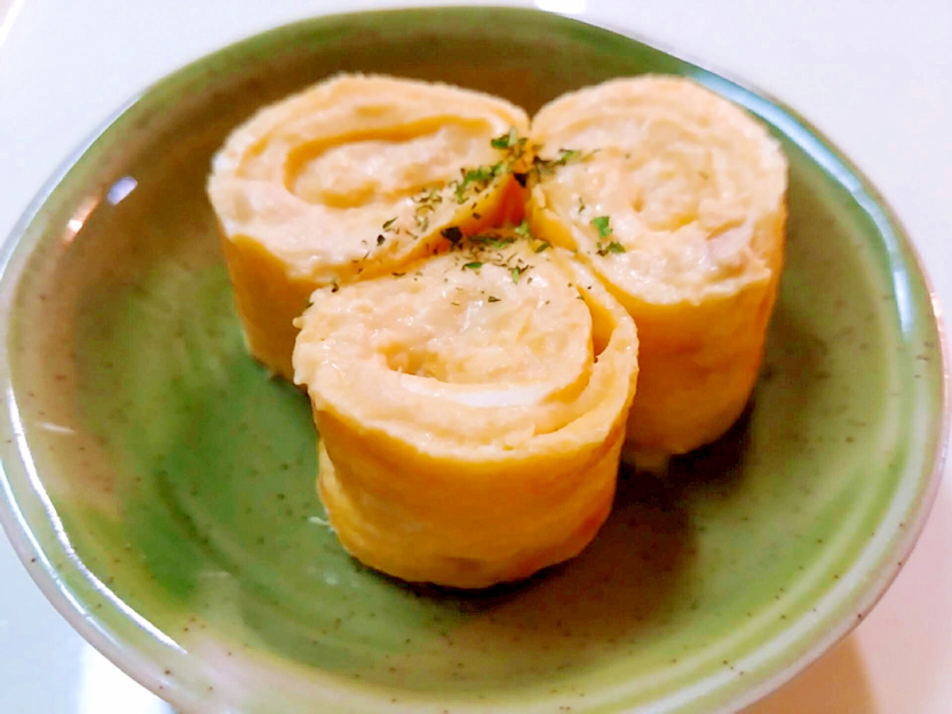 薩摩芋ツナサラダと卵焼きのクルクル巻き