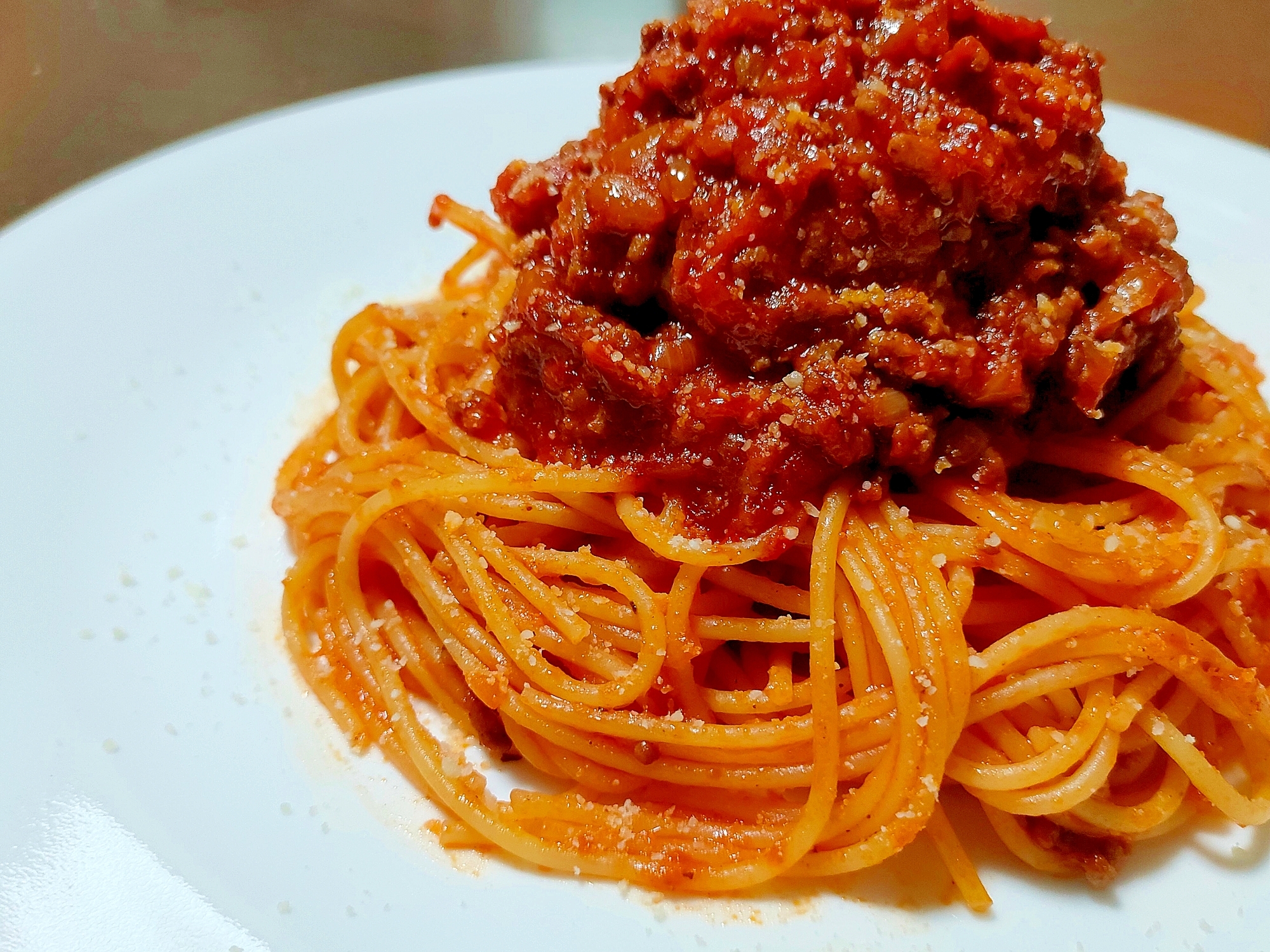 【試行錯誤の】ミートパスタ