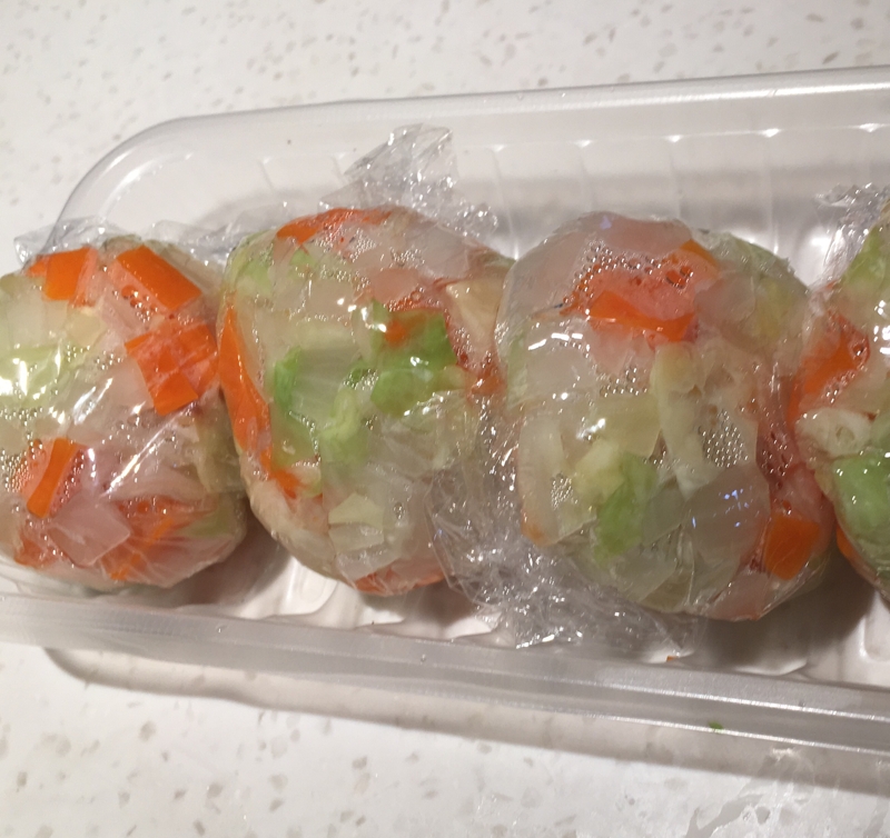 【冷凍保存】レンジで野菜玉