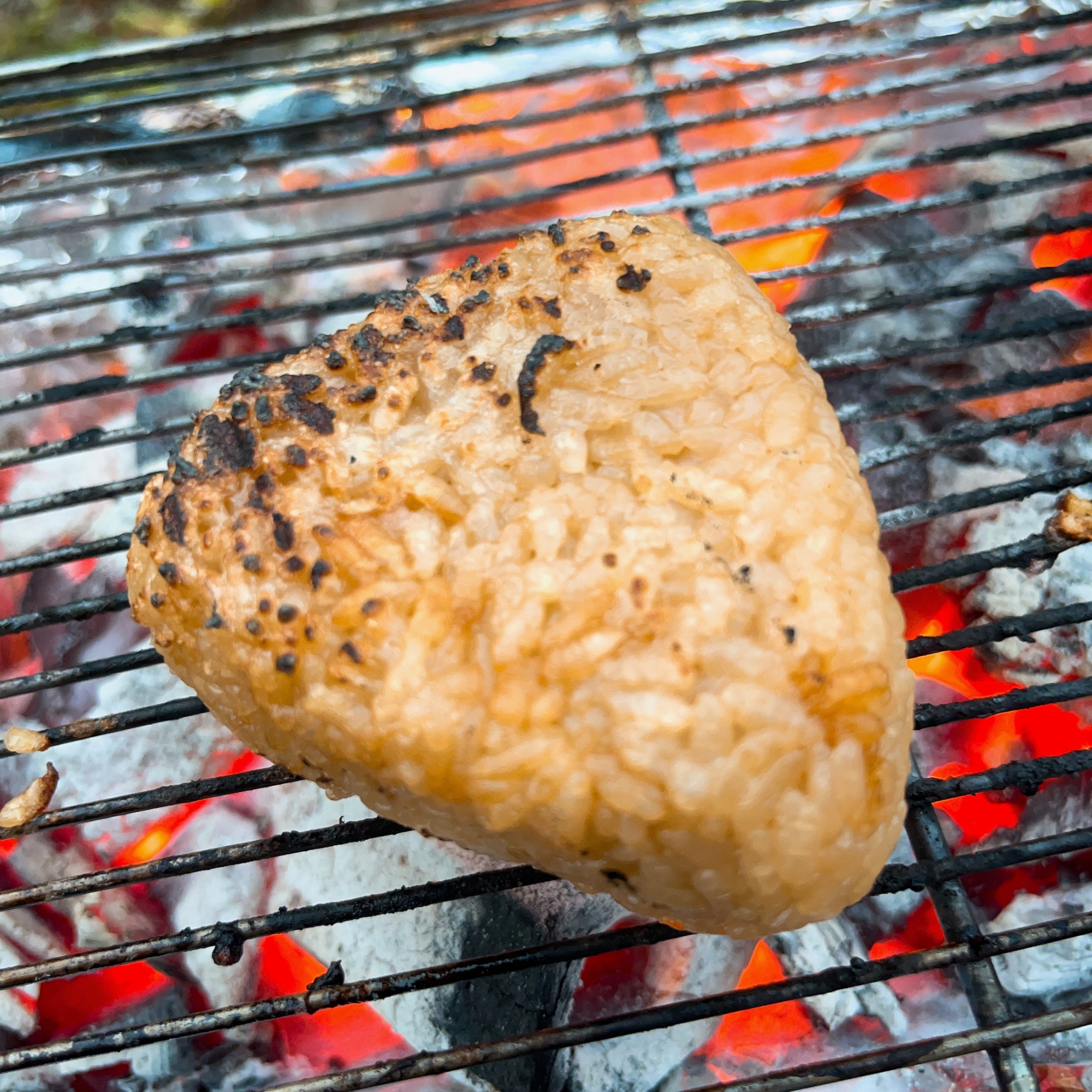 炊飯器で炊く手作り焼きおにぎり！（醤油味）