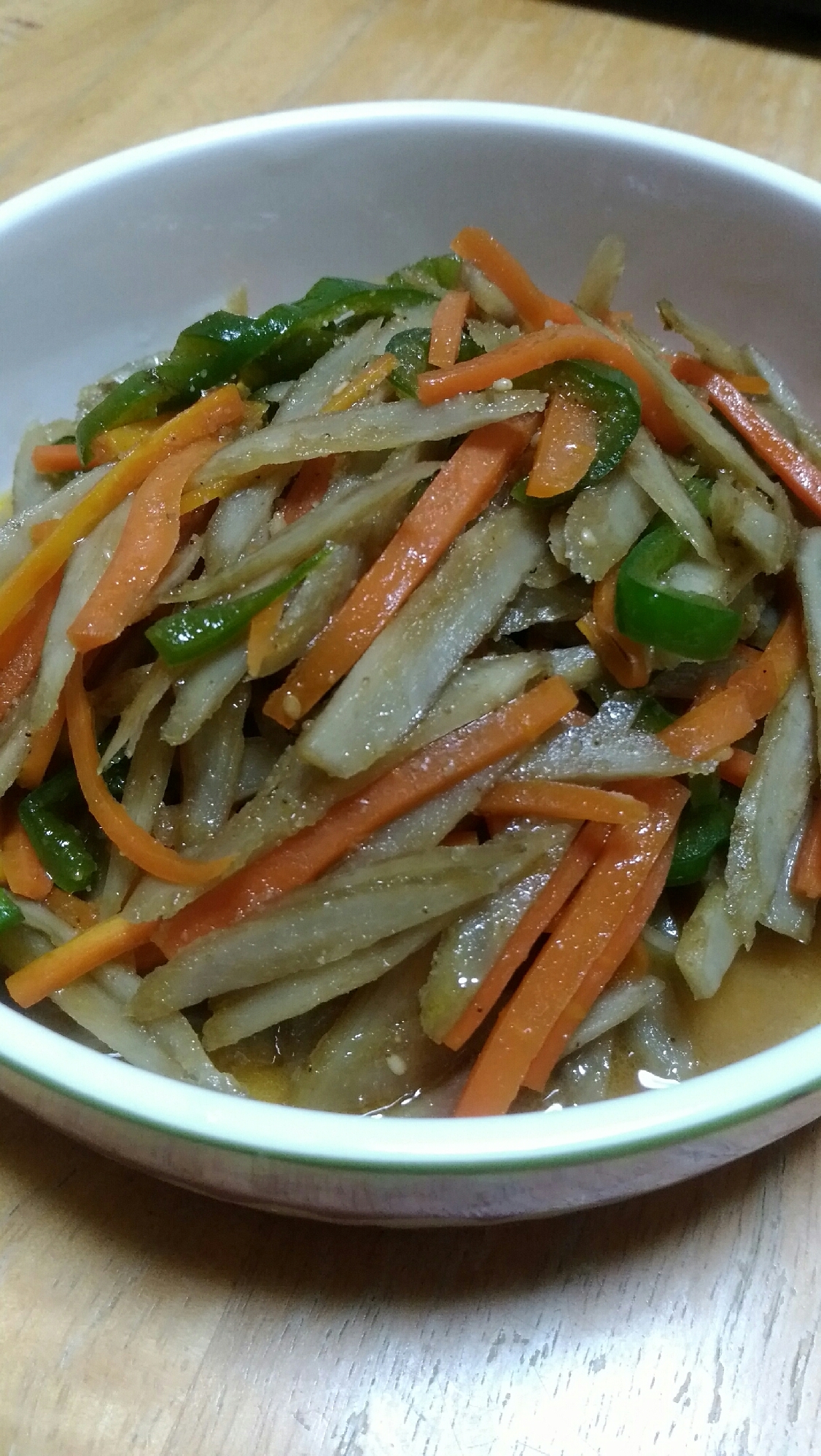 <常備菜、弁当おかず>きんぴらごぼう