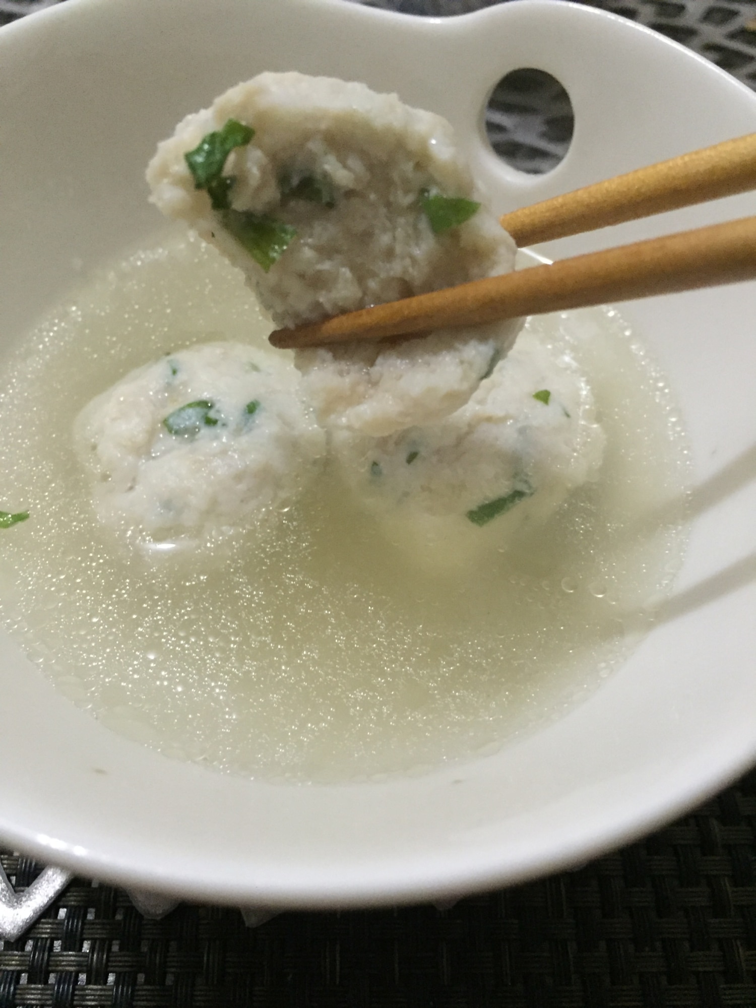 ふっわふわのしそ鶏団子 レシピ・作り方 by Fuji子 - 楽天レシピ