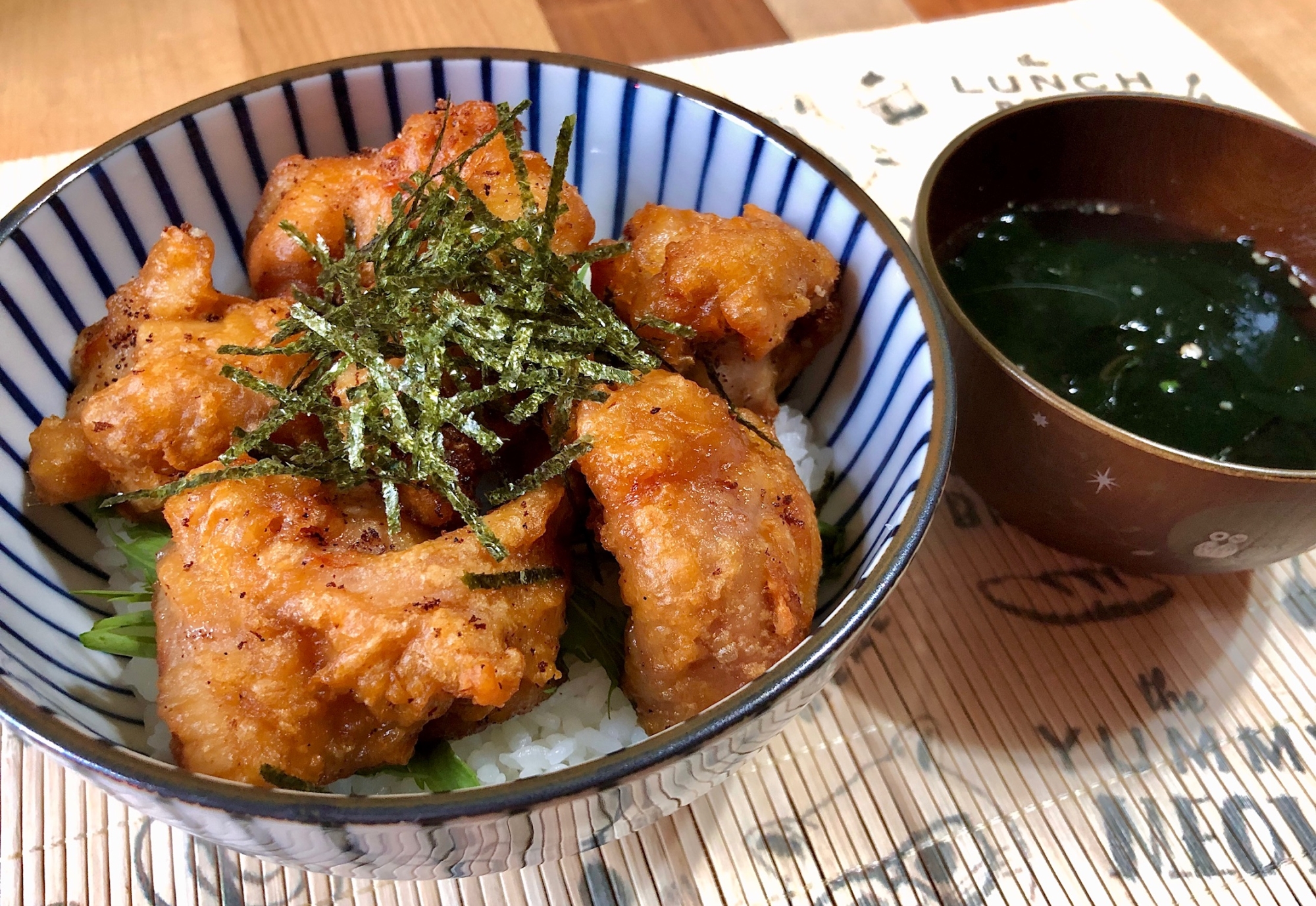 カリカリじゅわっと唐揚げ丼