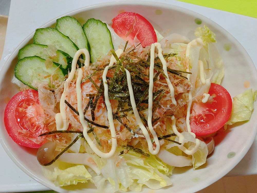 昔大好きだったガスト風サラダうどんを再現!