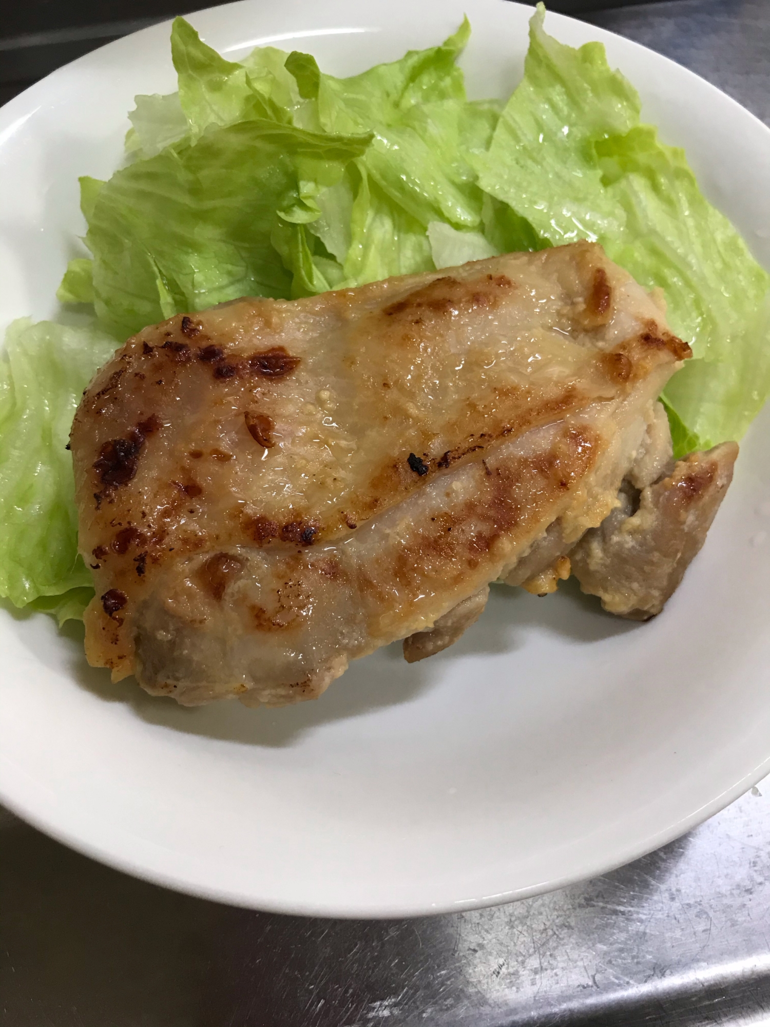 鳥もも肉の西京焼き