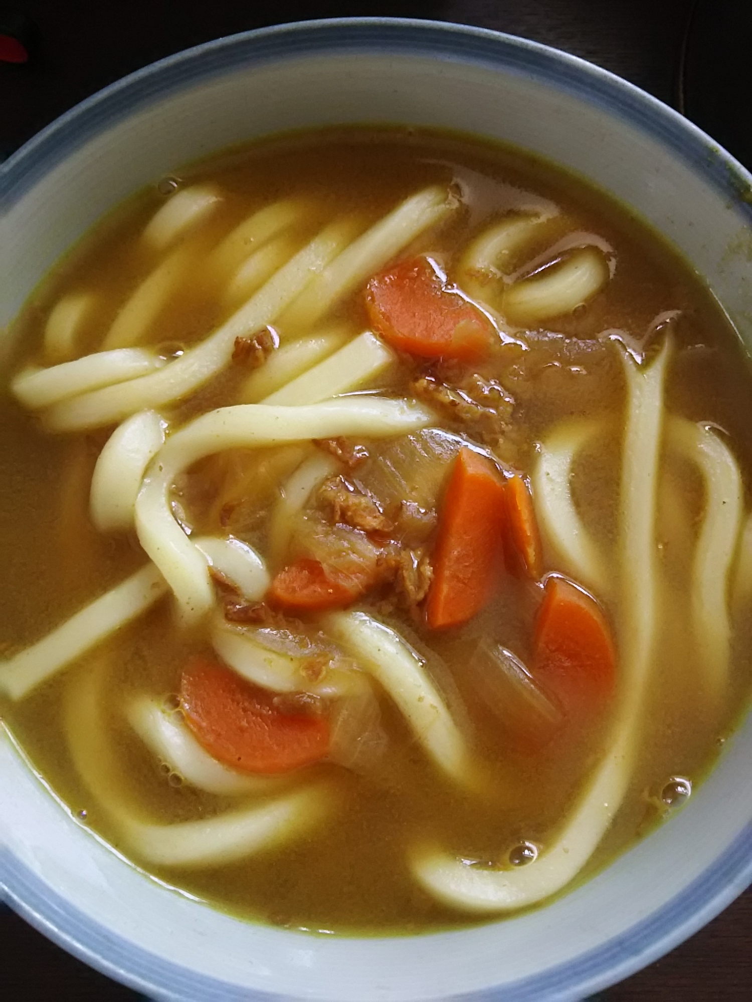 カレーうどん(^^)