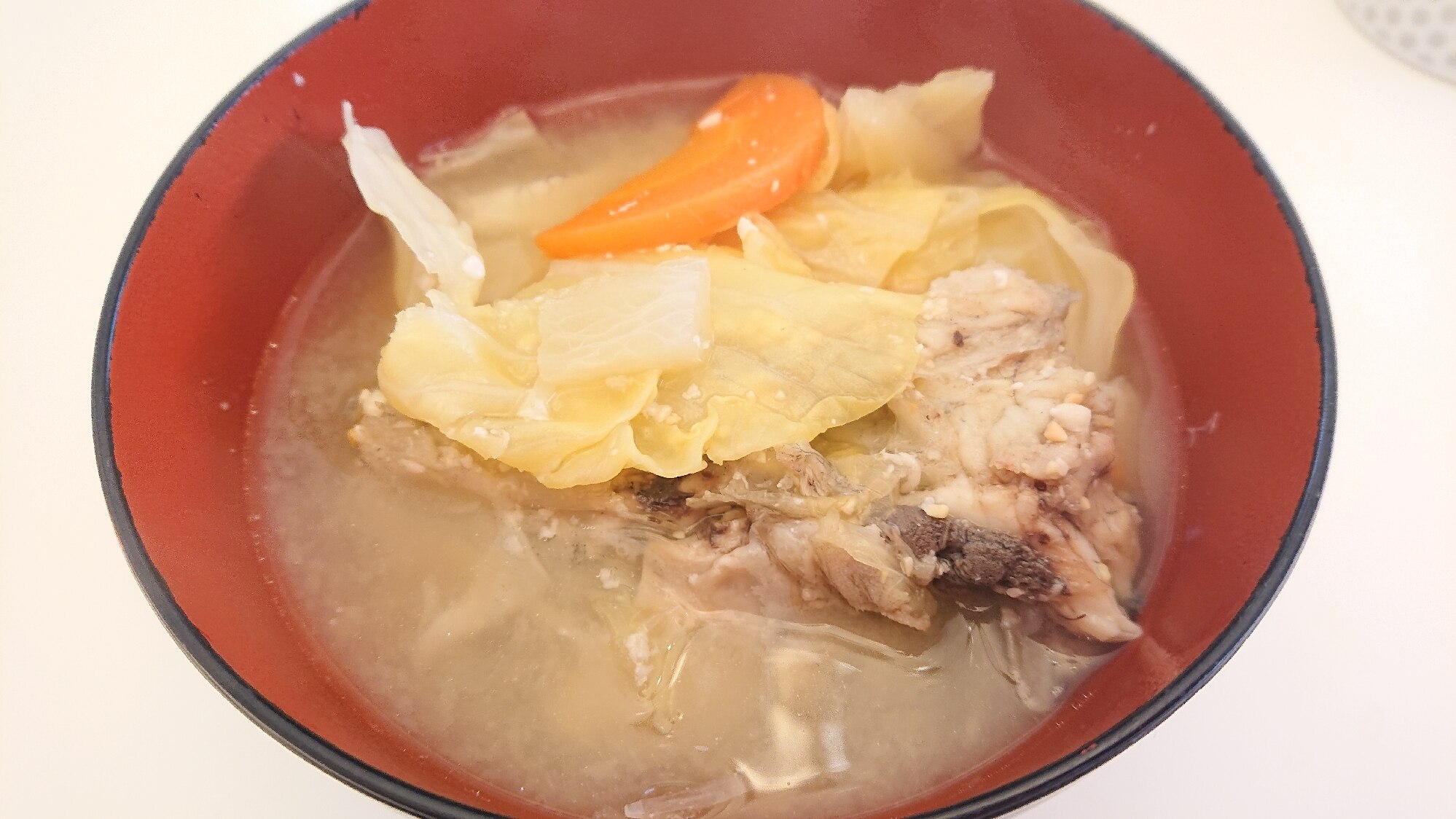 ほっと一息 野菜とスズキのあら汁 レシピ・作り方 by ソンツェ - 楽天レシピ