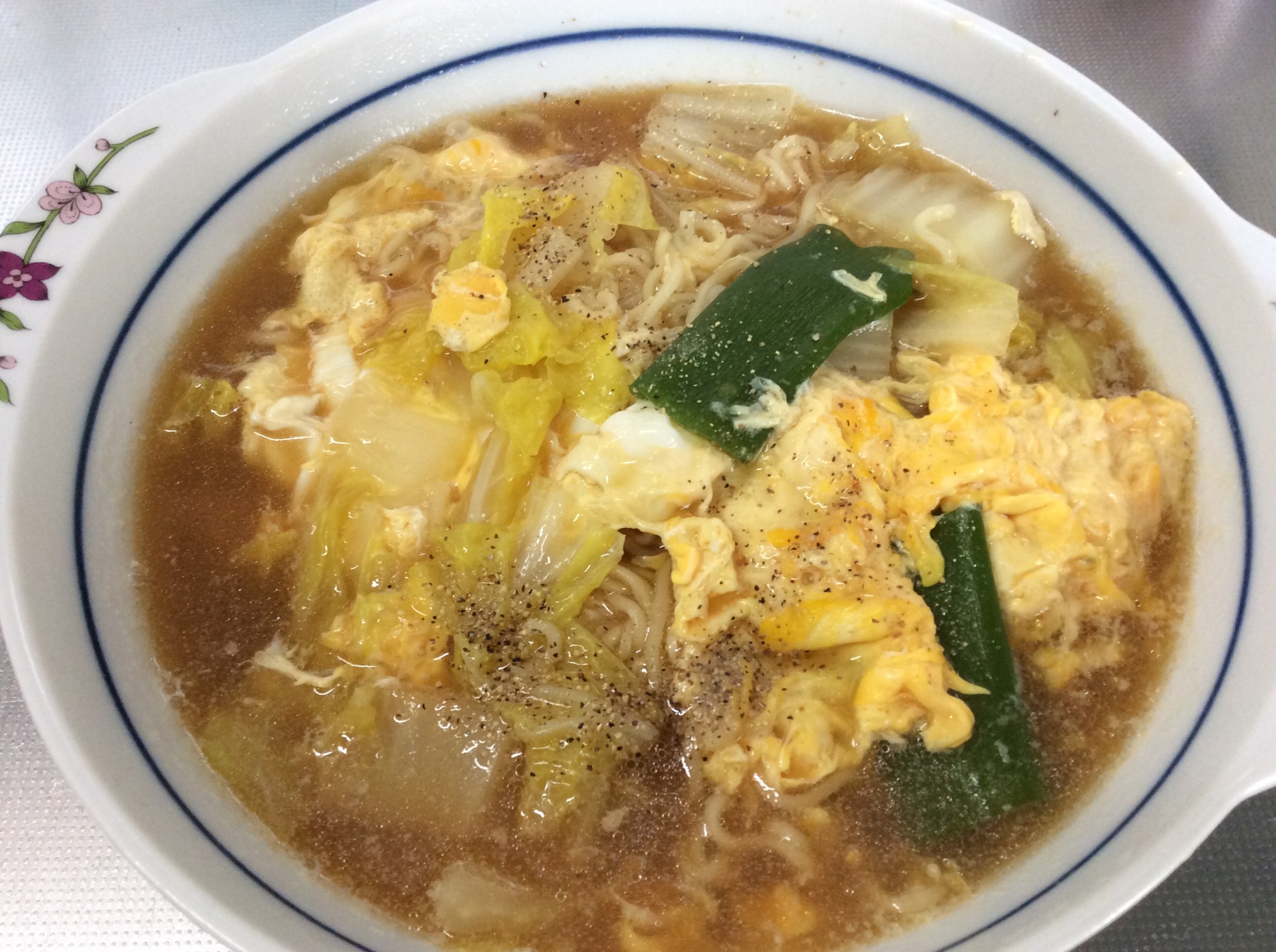 プチ贅沢 かき玉醤油ラーメン(袋麺)